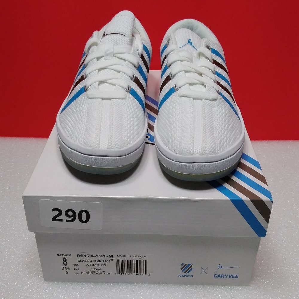 K-SWISS GARY VEE 003 CLAS 88 KNIT LOW WOMEN´S SIZE- 8 COD/290 - Picture 2 of 12